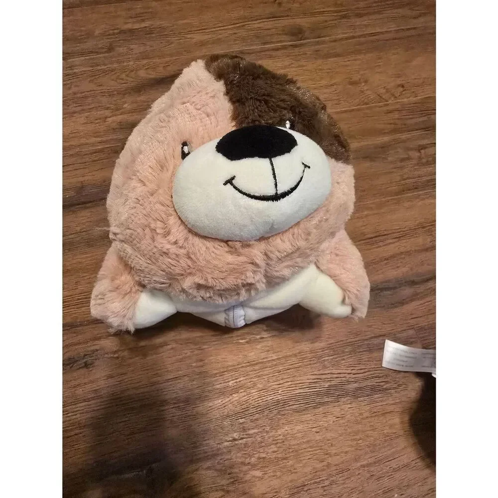Sloth and Puppy‎ Dog Zip Up Travel Kids Neck Pillow Stuffies